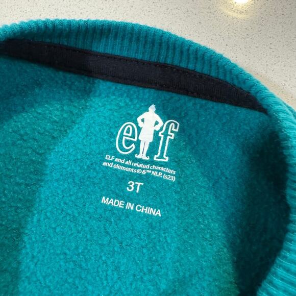 Elf Toddler 3T Green Sweater - Picture 2 of 5